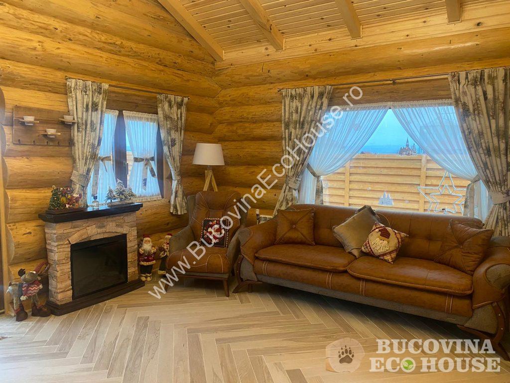 Cabana lemn rotund - SAVIN - Bacau