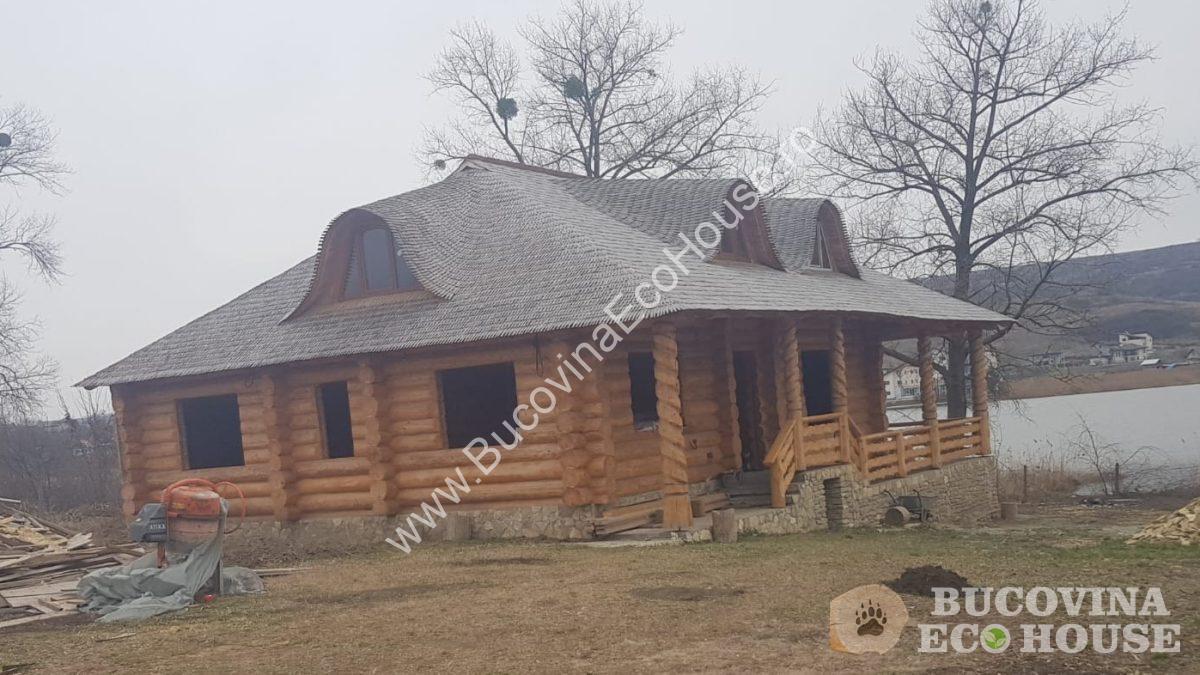 Cabana Ciric din busteni lemn rotund Iasi